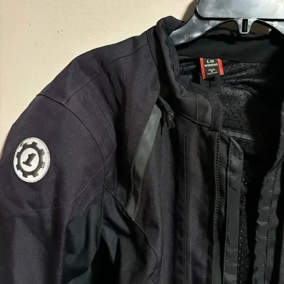 Women's FIRSTGEAR Padded Contour TEX Motocycle Jacket- Size Large